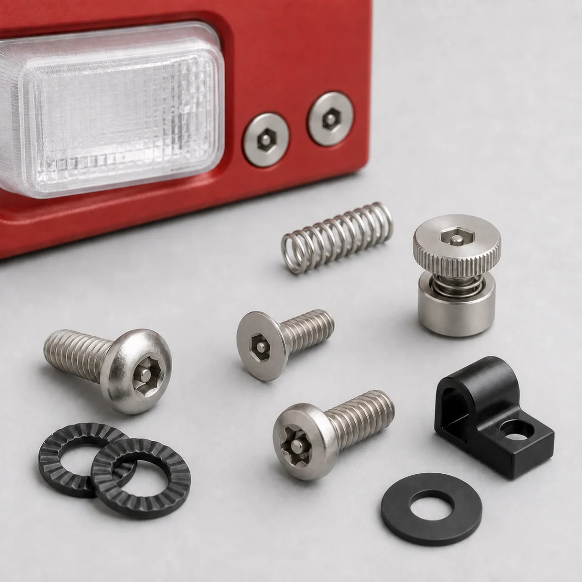Hardware used in security and life-safety equipment