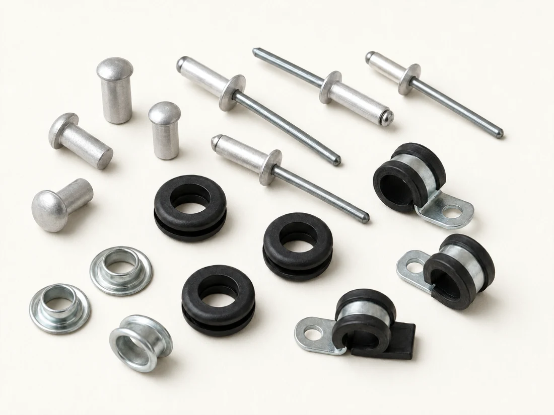 Electronic assembly components
