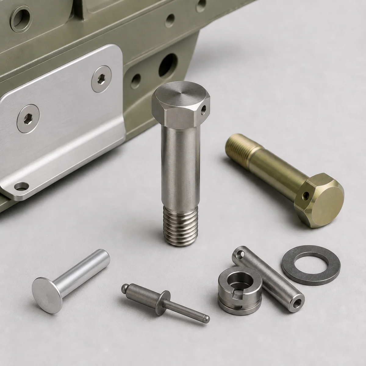 Mil-spec aerospace hardware