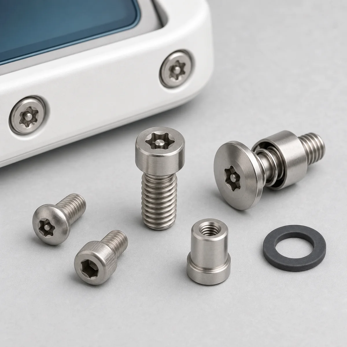 Hardware used in medical equipment